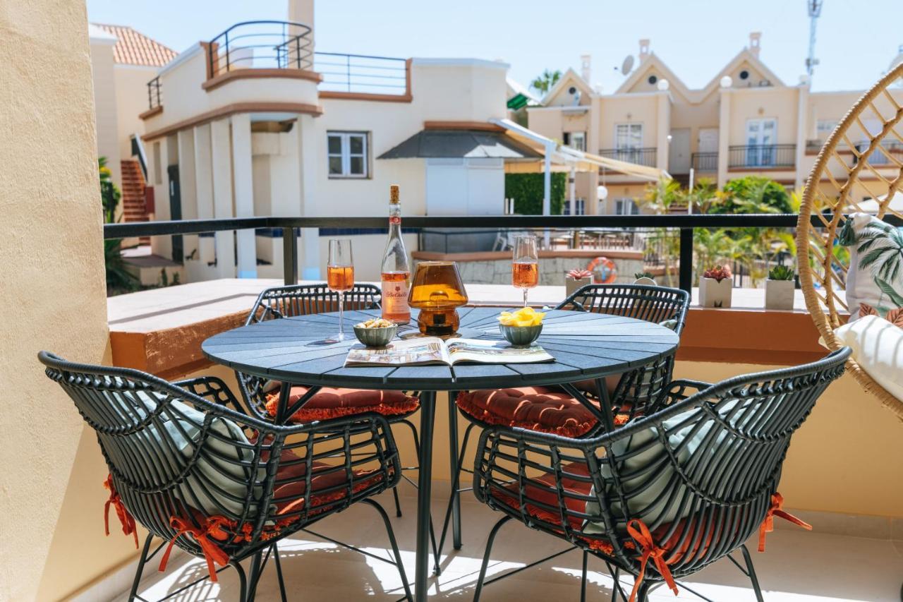 Amazing Renovated Pool View Apt, Aircon, 2 Min To Fanabe Beach Costa Adeje  Exteriör bild