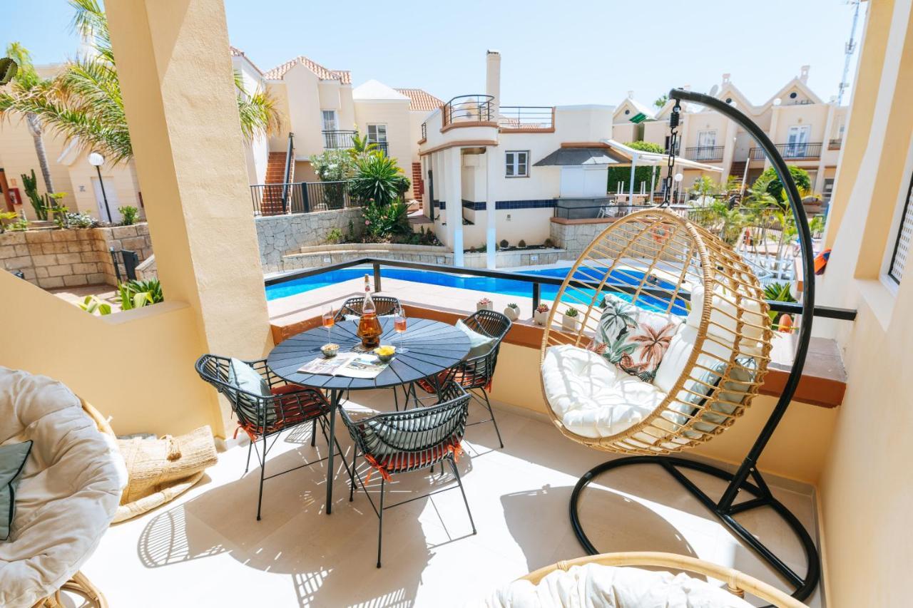 Amazing Renovated Pool View Apt, Aircon, 2 Min To Fanabe Beach Costa Adeje  Exteriör bild