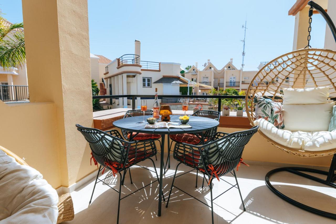 Amazing Renovated Pool View Apt, Aircon, 2 Min To Fanabe Beach Costa Adeje  Exteriör bild